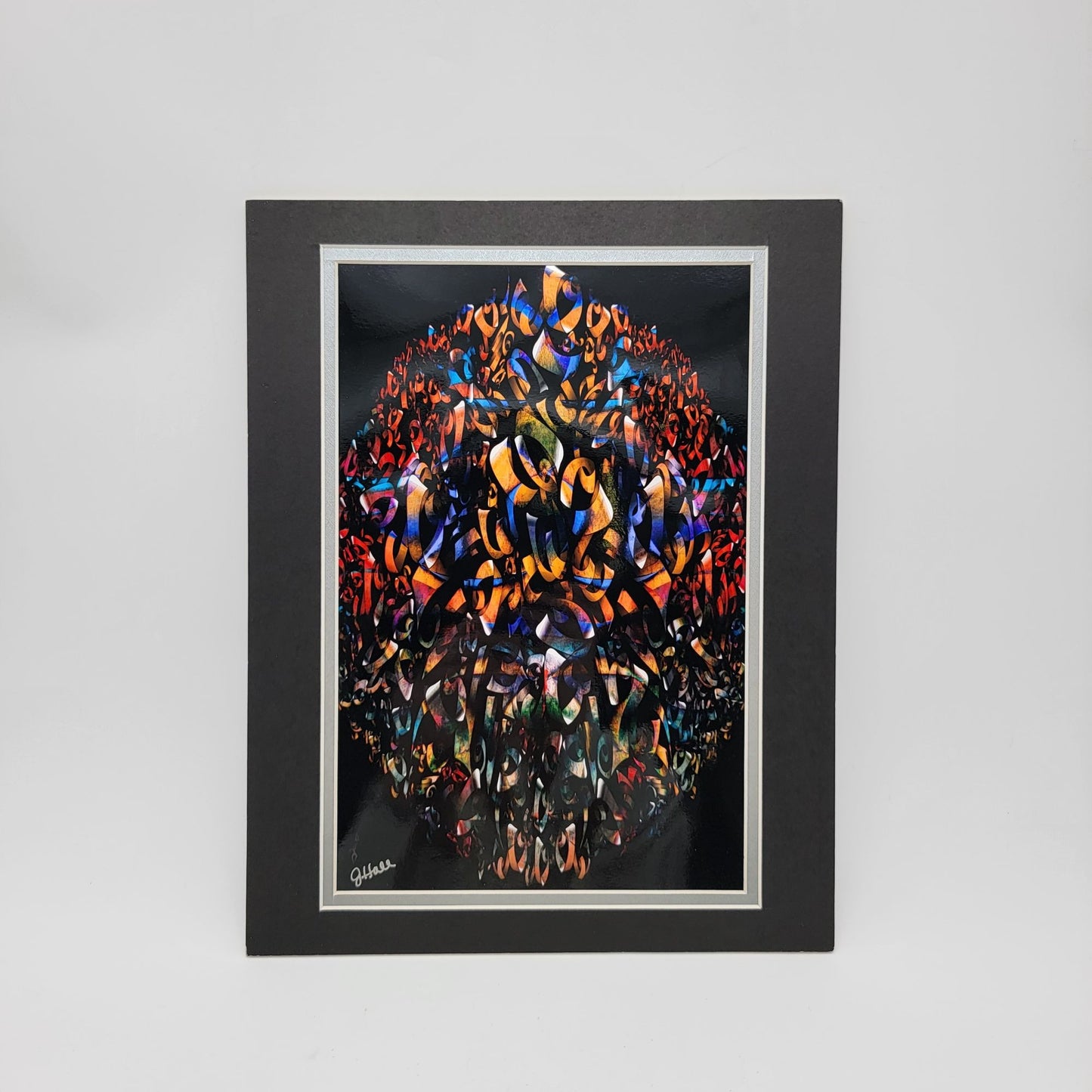 2018 "Enigmatic Orb" By Gina Geldbach-Hall Signed Metal Print 8x12" With COA