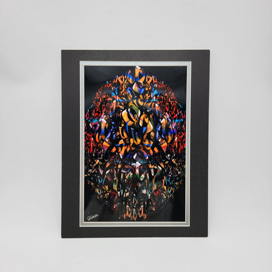 2018 "Enigmatic Orb" By Gina Geldbach-Hall Signed Metal Print 8x12" With COA