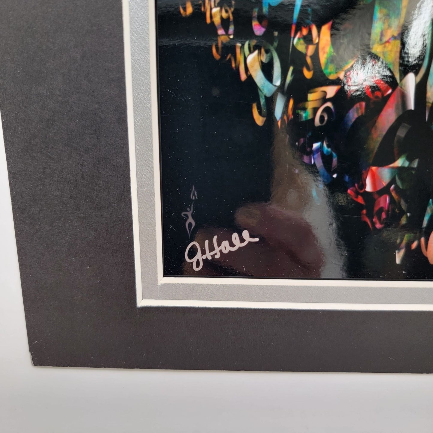 2018 "Enigmatic Orb" By Gina Geldbach-Hall Signed Metal Print 8x12" With COA