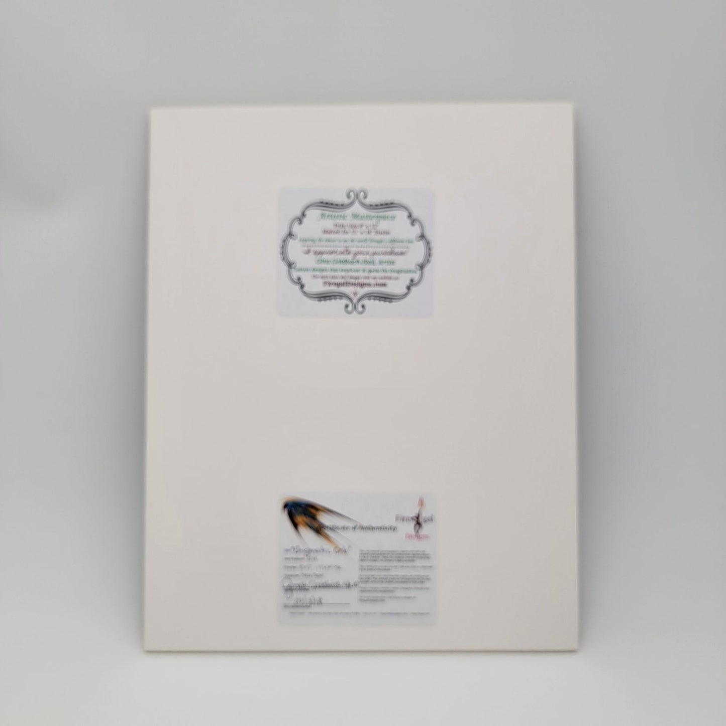 2018 "Enigmatic Orb" By Gina Geldbach-Hall Signed Metal Print 8x12" With COA