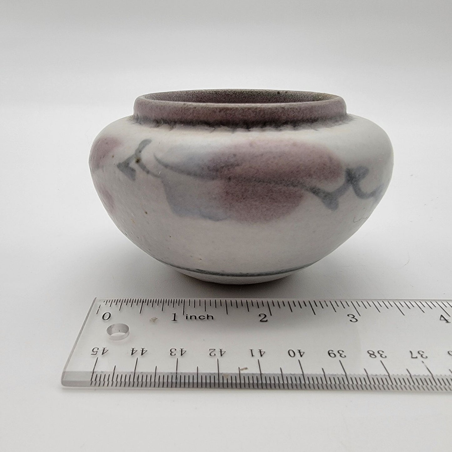 Japanese Wabi-Sabi Art Pottery Miniature Planter Vase