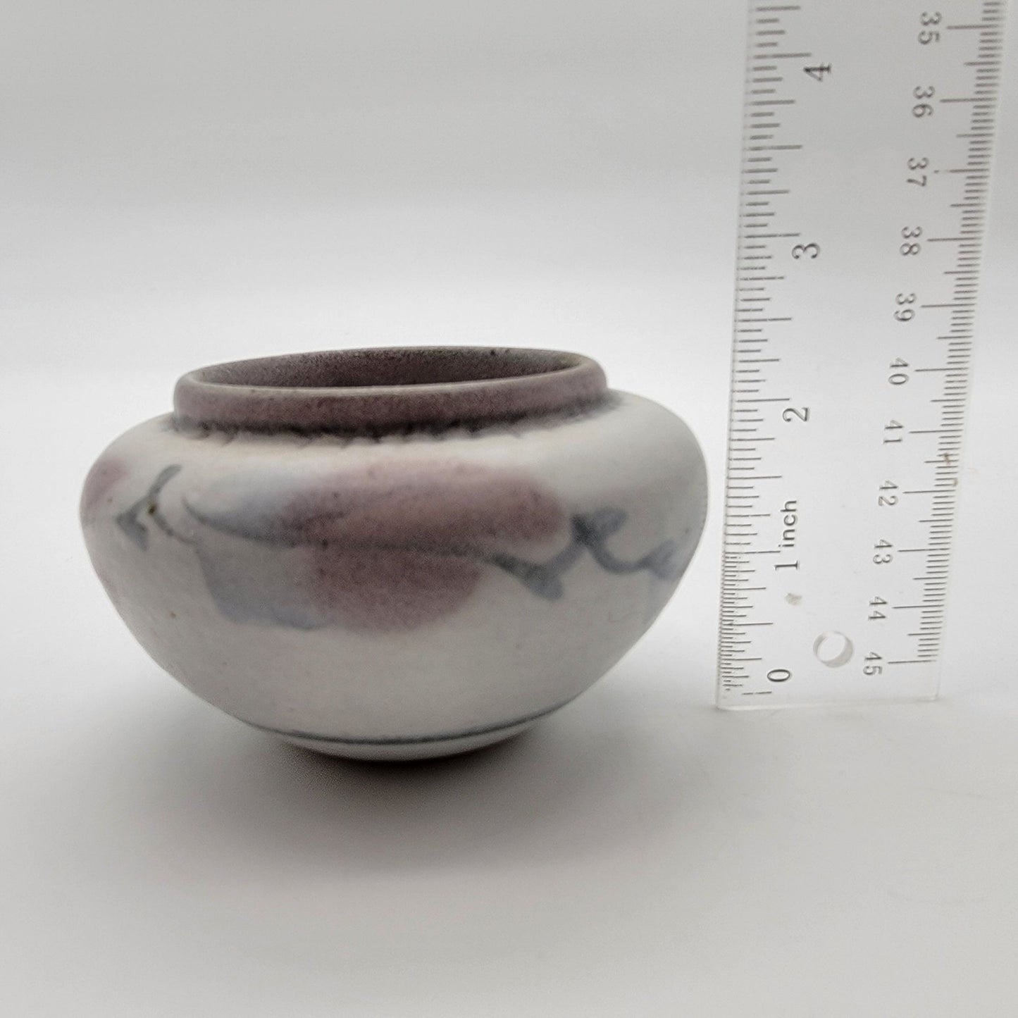 Japanese Wabi-Sabi Art Pottery Miniature Planter Vase