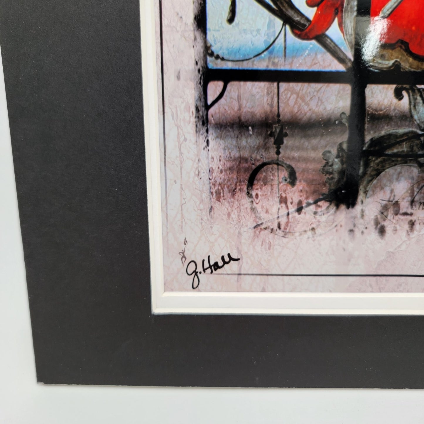 2018 "Coat Of Armor" By Gina Geldbach-Hall 8x12" Print  COA Included Firegal Designs