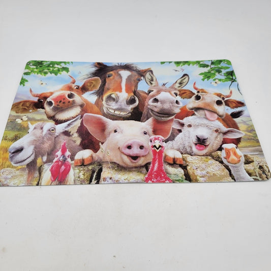 Farm Animal Friends Metal Sign Decor