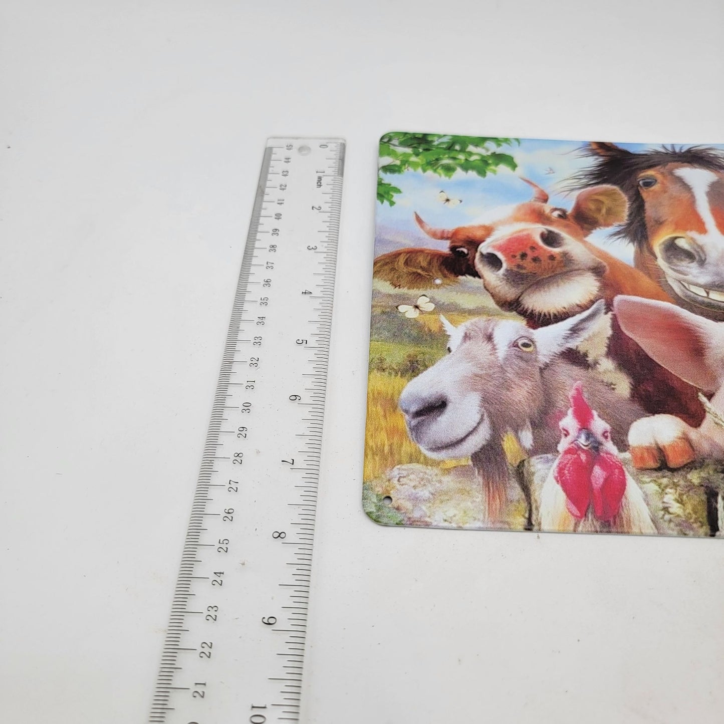 Farm Animal Friends Metal Sign Decor
