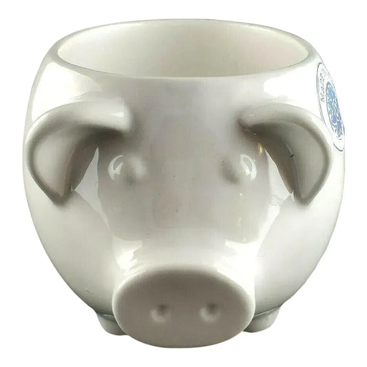 Faiancas Ramos Made in Portugal Pig Planter White