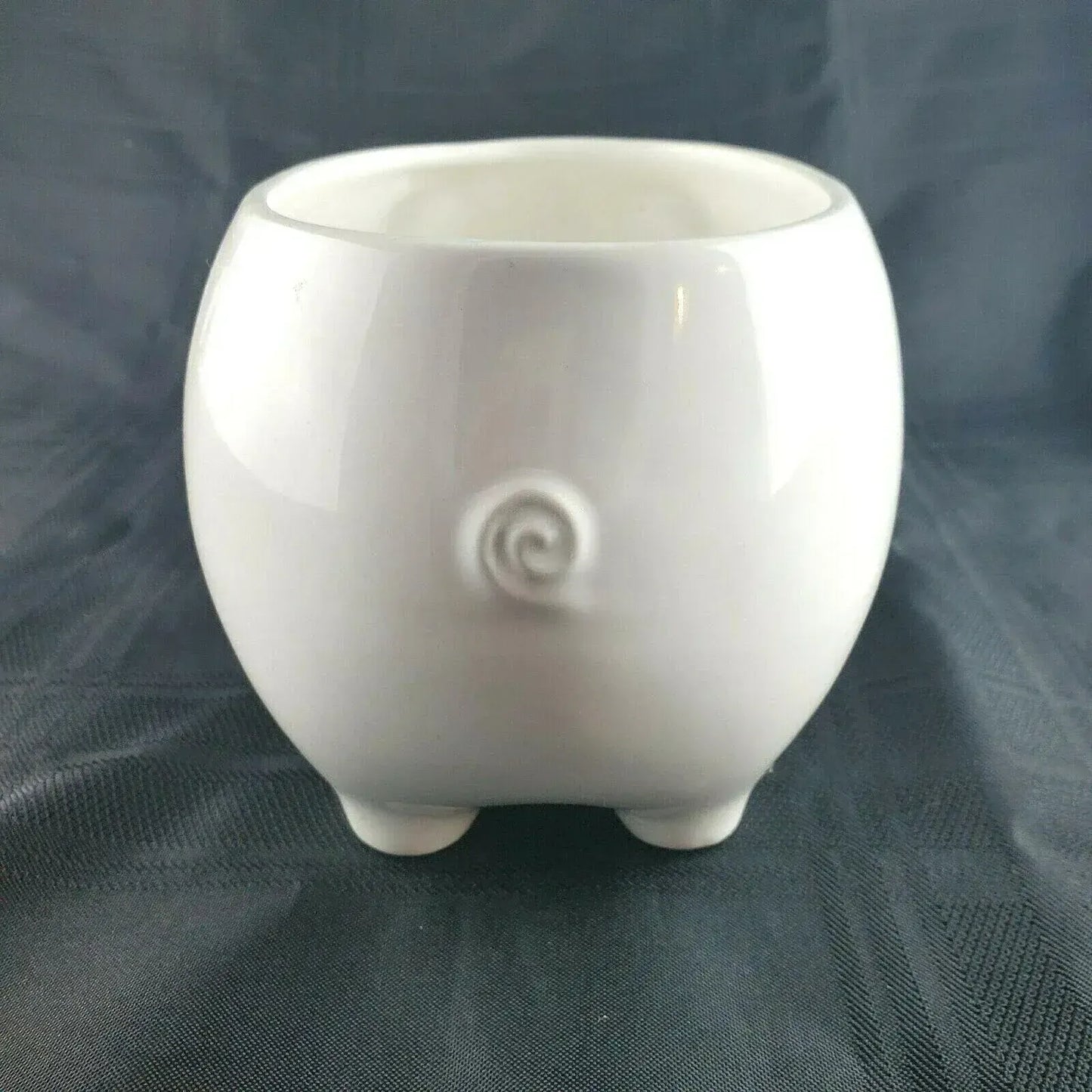 Faiancas Ramos Made in Portugal Pig Planter White