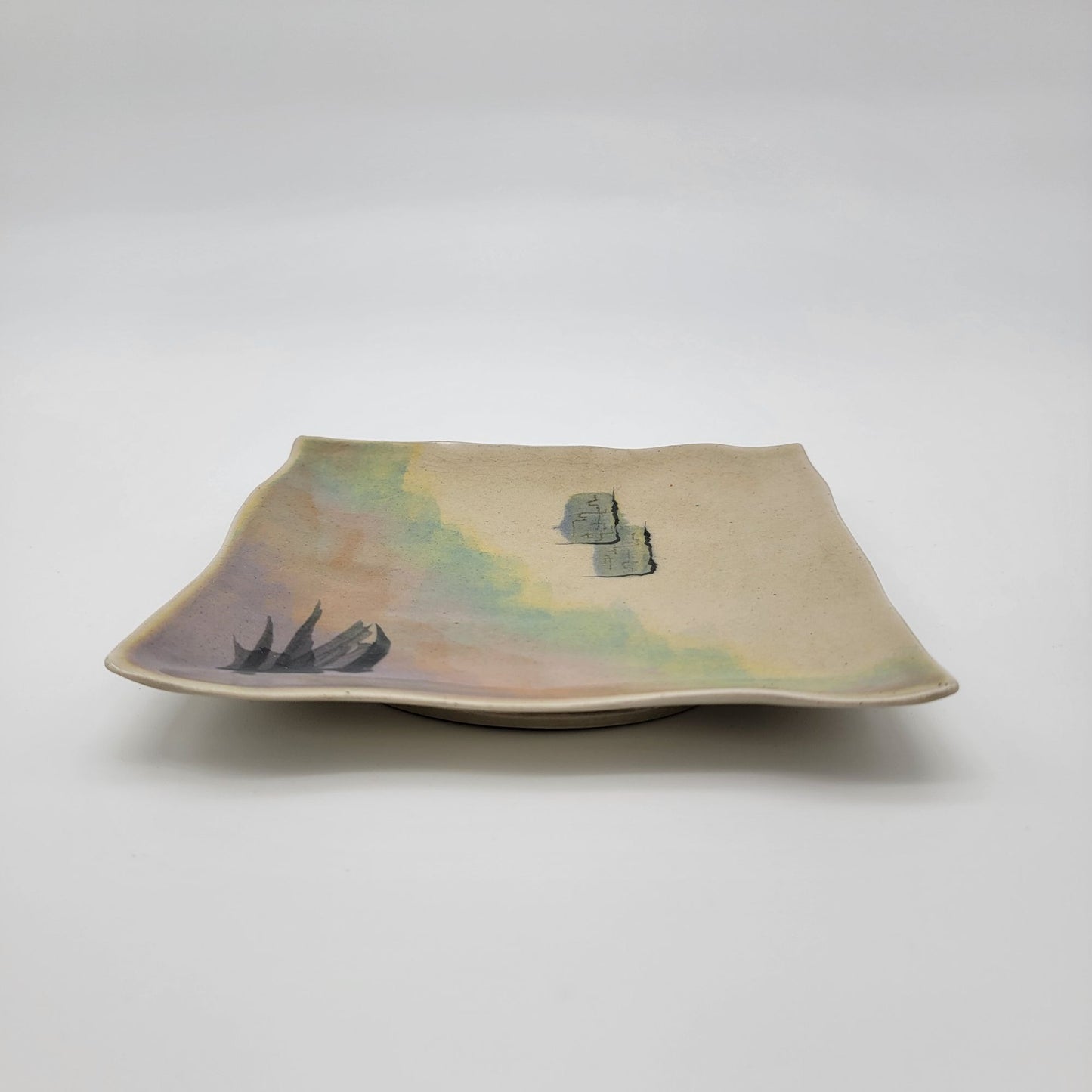 John Staple Southwest Art Pottery Plate Dish
