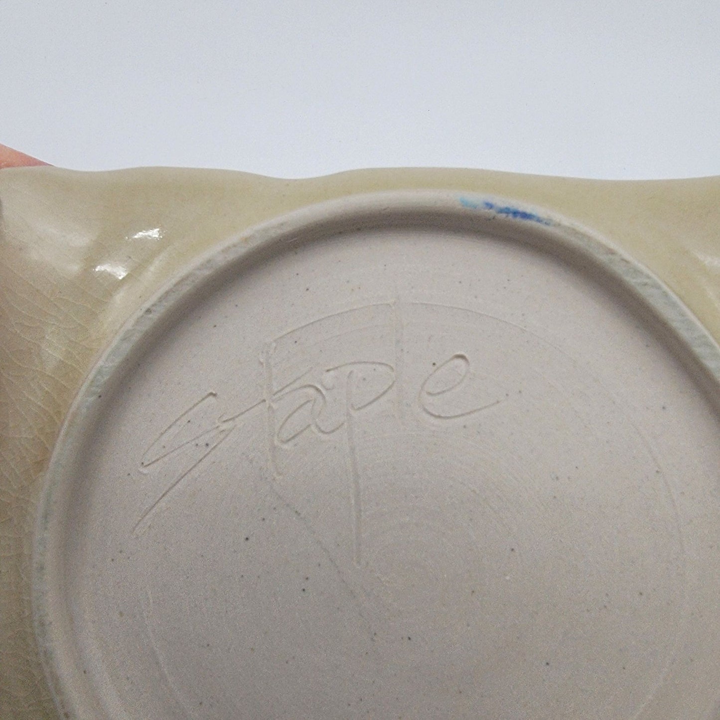 John Staple Southwest Art Pottery Plate Dish