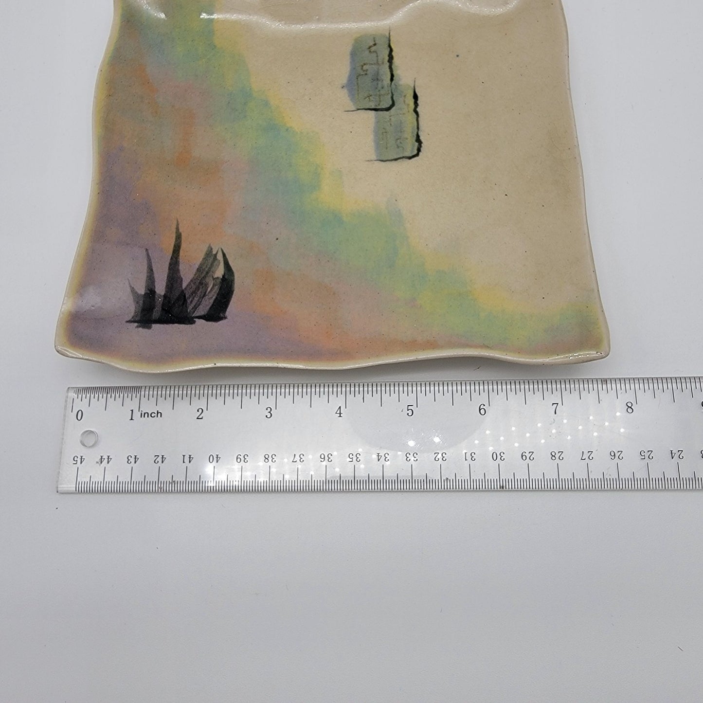 John Staple Southwest Art Pottery Plate Dish