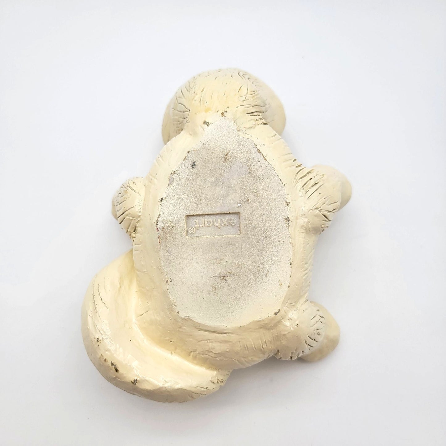 Vintage Exhart White Cat Planter Bowl