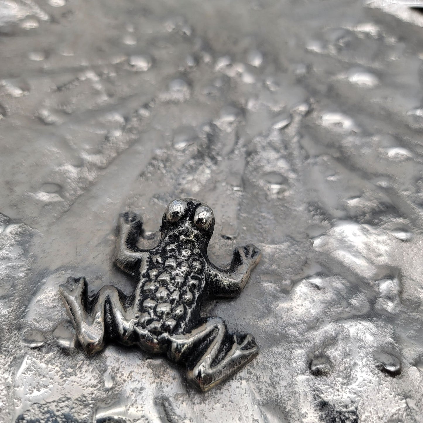 Frances Stoia Frog on Lily Pad Tray