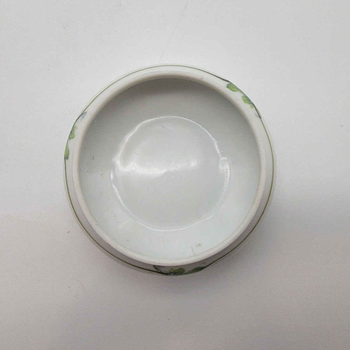 Antique Z.S. & Co. Bavaria Porcelain Dresser Vanity Set Forget-Me-Nots