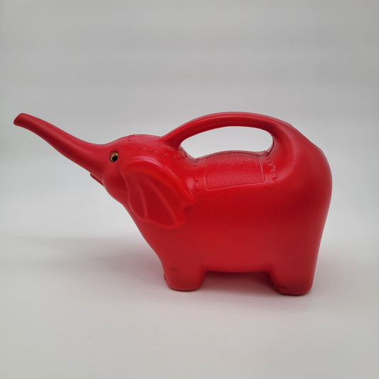 Vintage Red Elephant Watering Can 2L