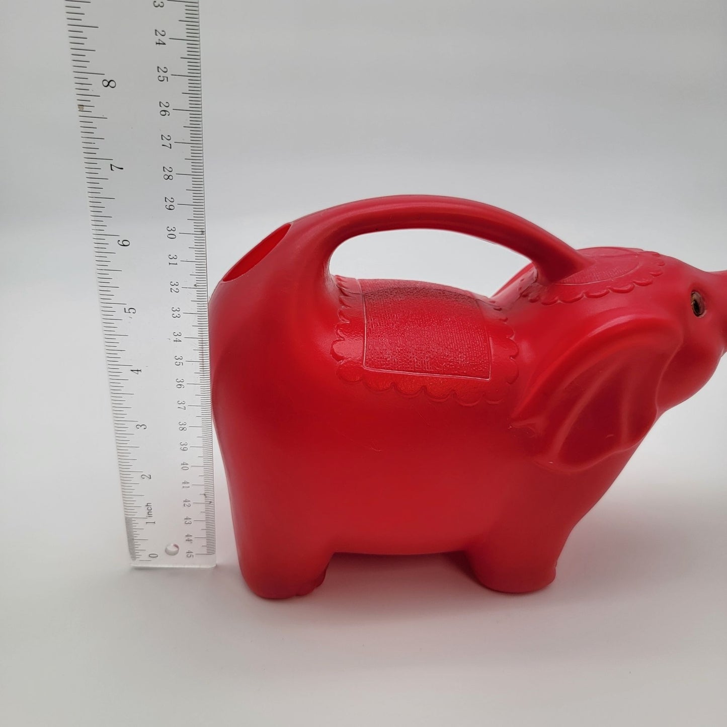 Vintage Red Elephant Watering Can 2L