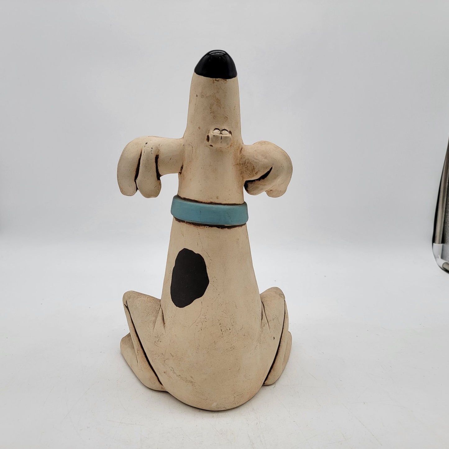 C Butler Jones Pottery Whimsical Dog Sculpture