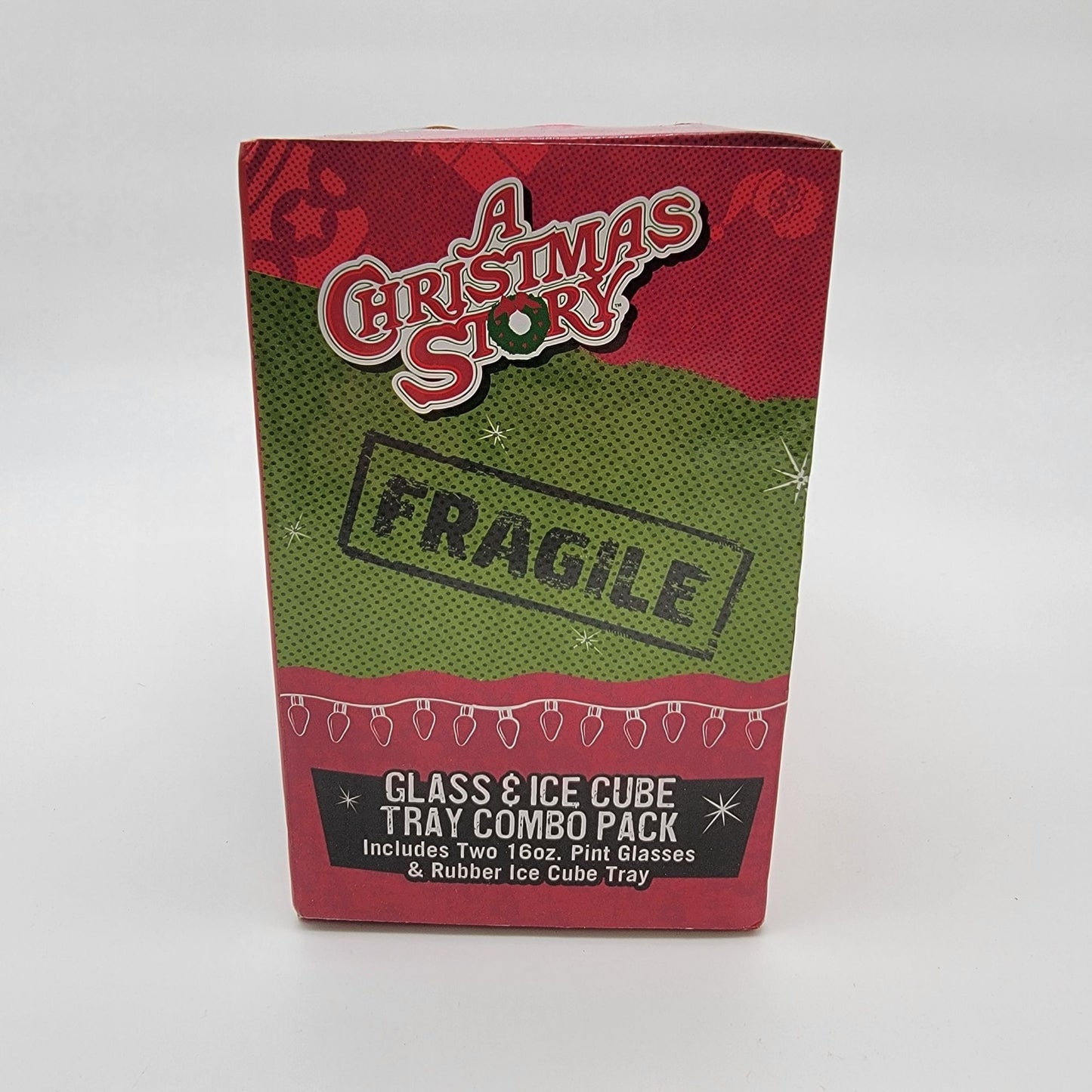 A Christmas Story Glass & Ice Cube Tray Combo Pack