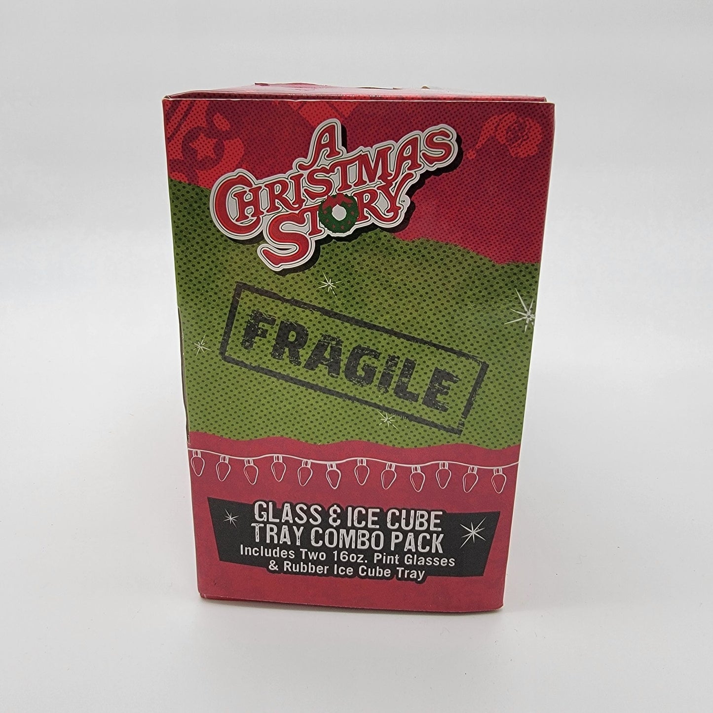A Christmas Story Glass & Ice Cube Tray Combo Pack