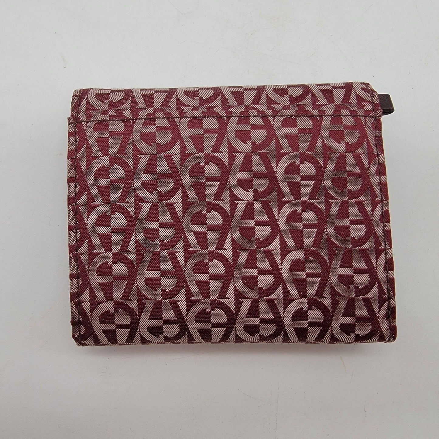 Etienne Aigner Monogram Signature Canvas Cosmetic Bag & Wallet Set
