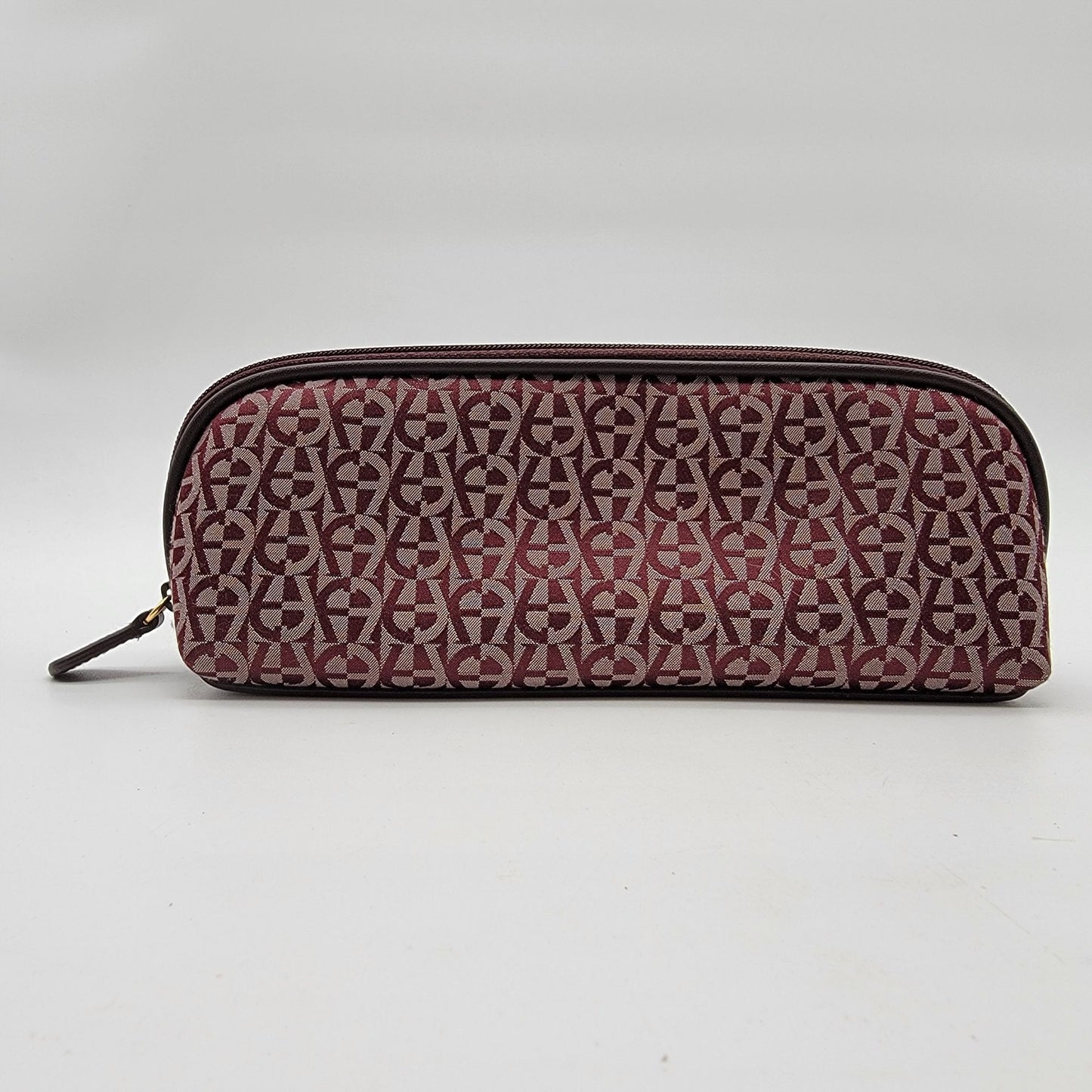 Etienne Aigner Monogram Signature Canvas Cosmetic Bag & Wallet Set