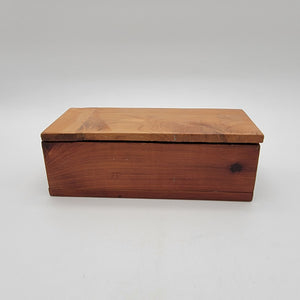 Vintage Primitive Wooden Keepsake Box
