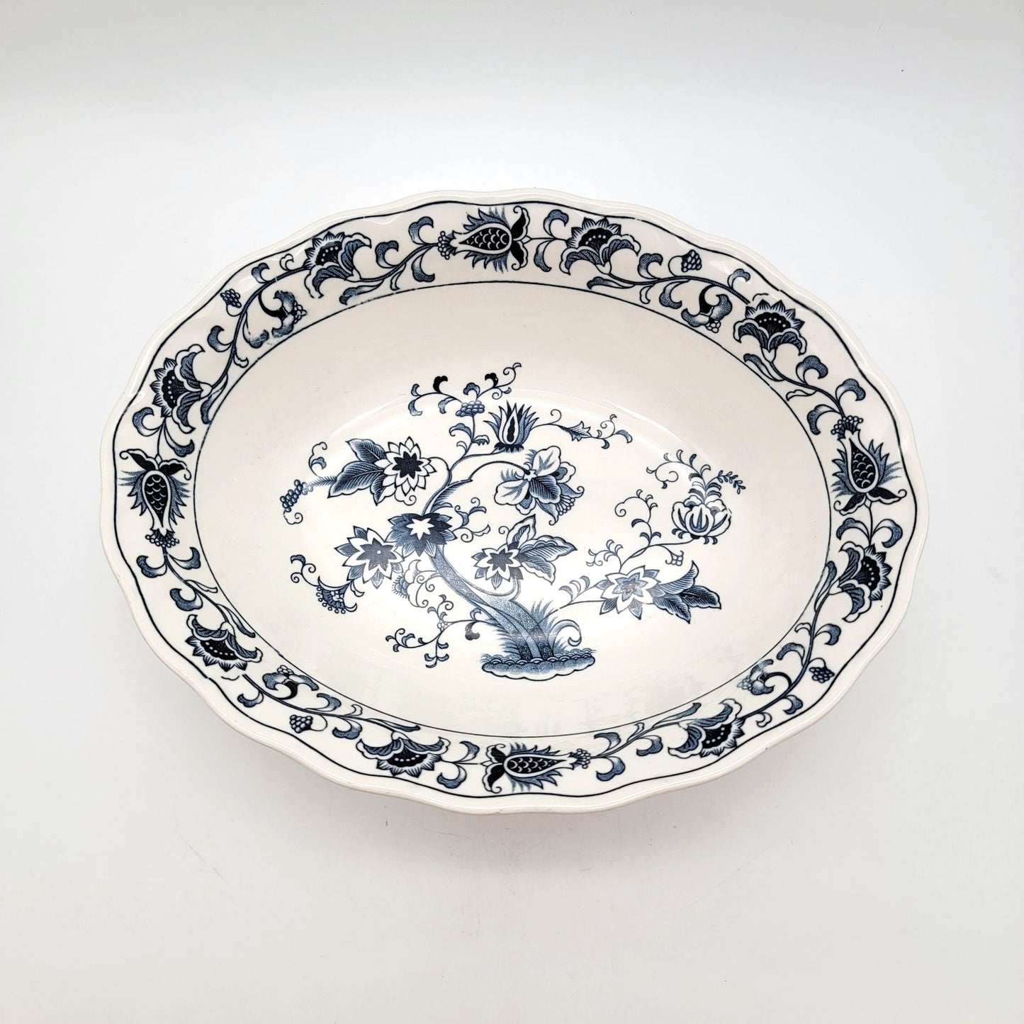 Vintage Nikko Ming Tree Vegetable Serving Bowl