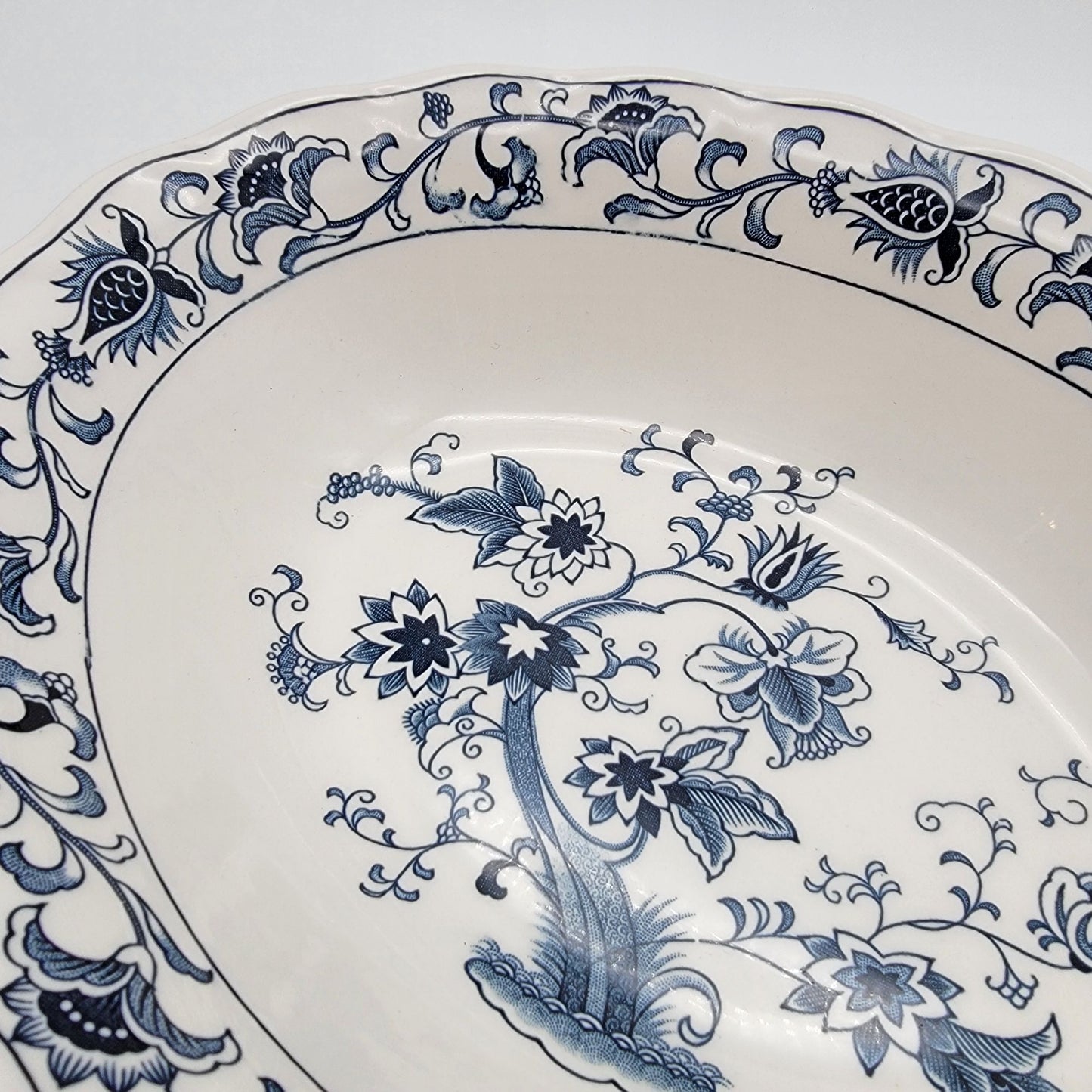 Vintage Nikko Ming Tree Vegetable Serving Bowl