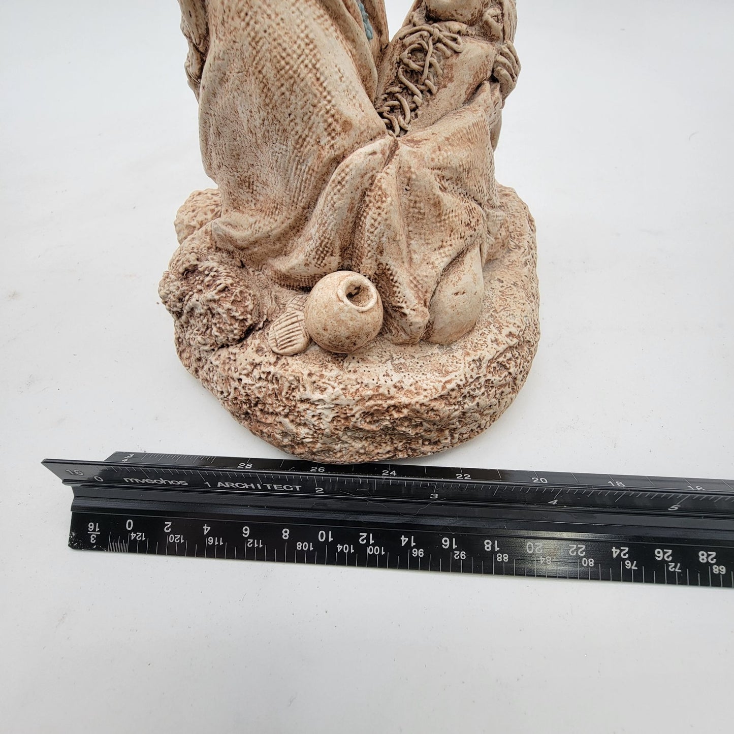 Navajo Elder With Child Sculpture By Lynette Carroll