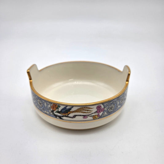 Vintage Lenox Ming Butter Tub Black Mark