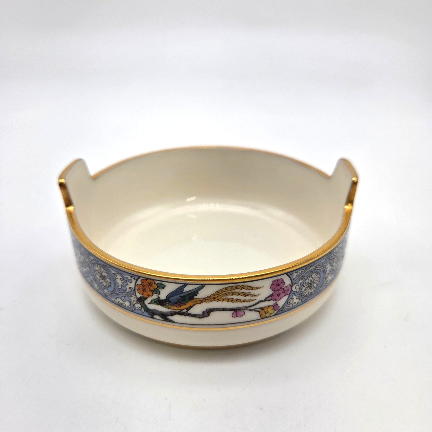 Vintage Lenox Ming Butter Tub Black Mark