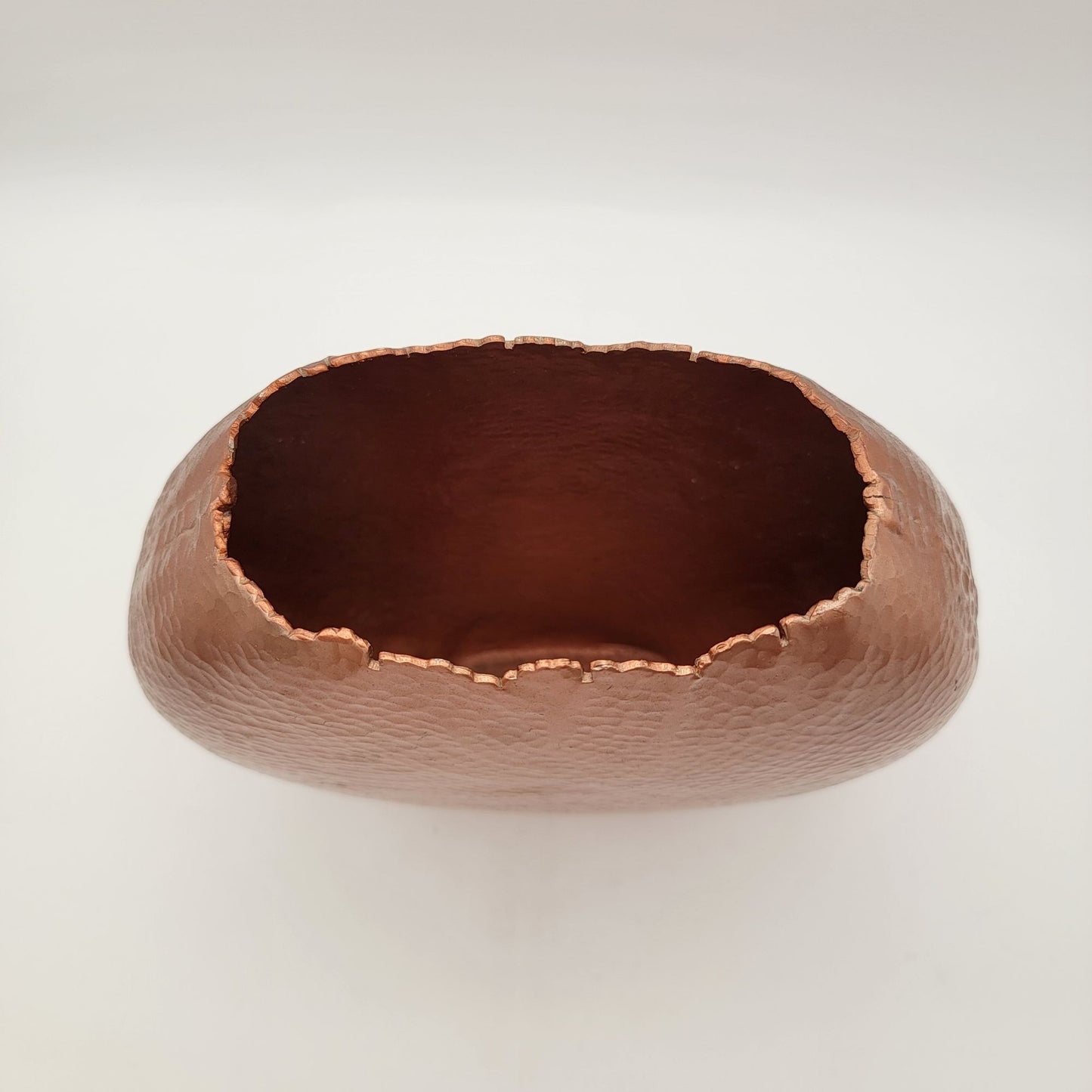 Deb Lilly Design Hammered Copper Metal Vase
