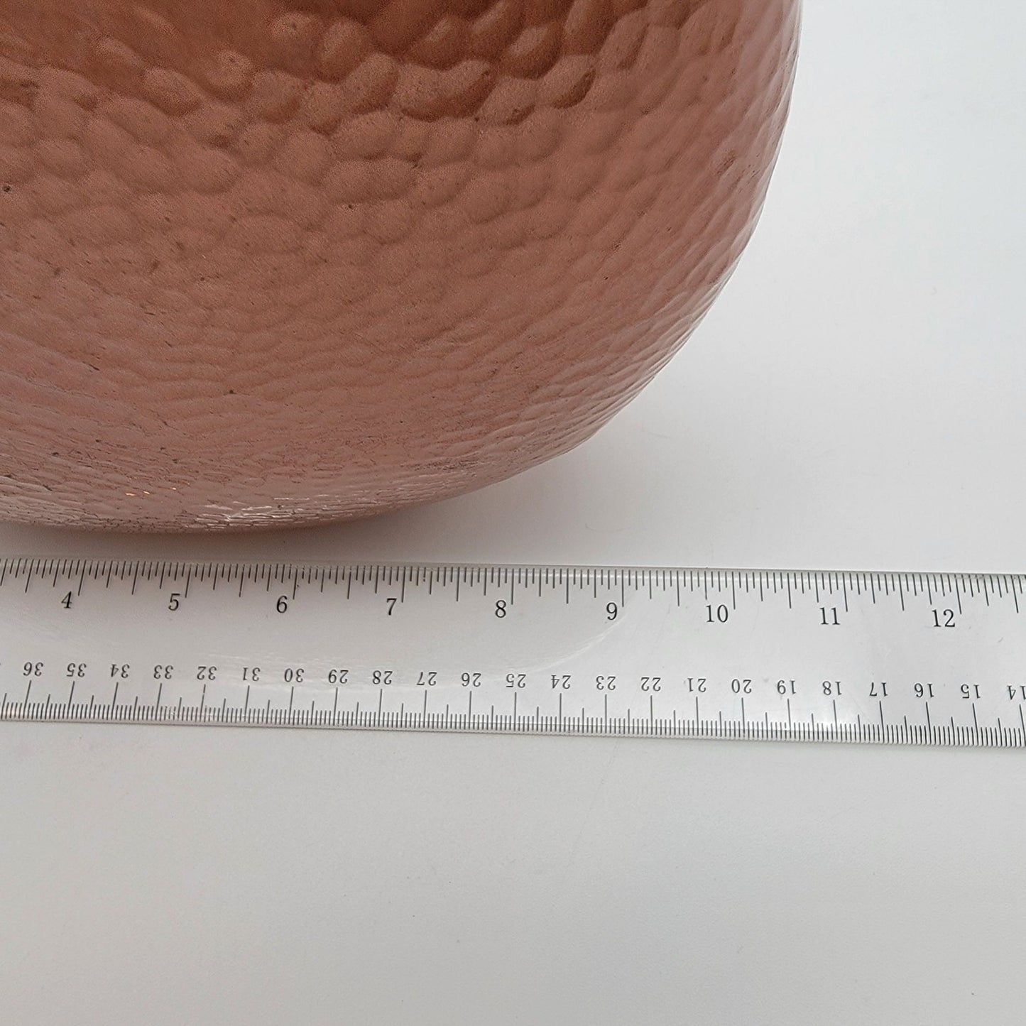 Deb Lilly Design Hammered Copper Metal Vase