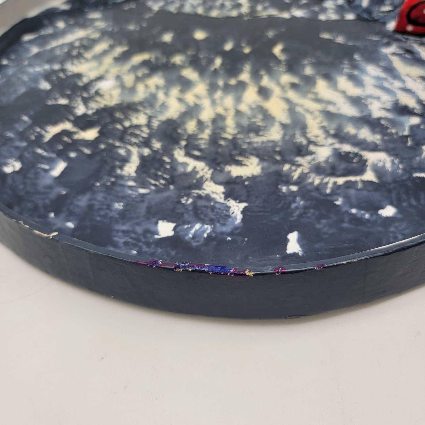 Paper Mache Cat Serving Tray