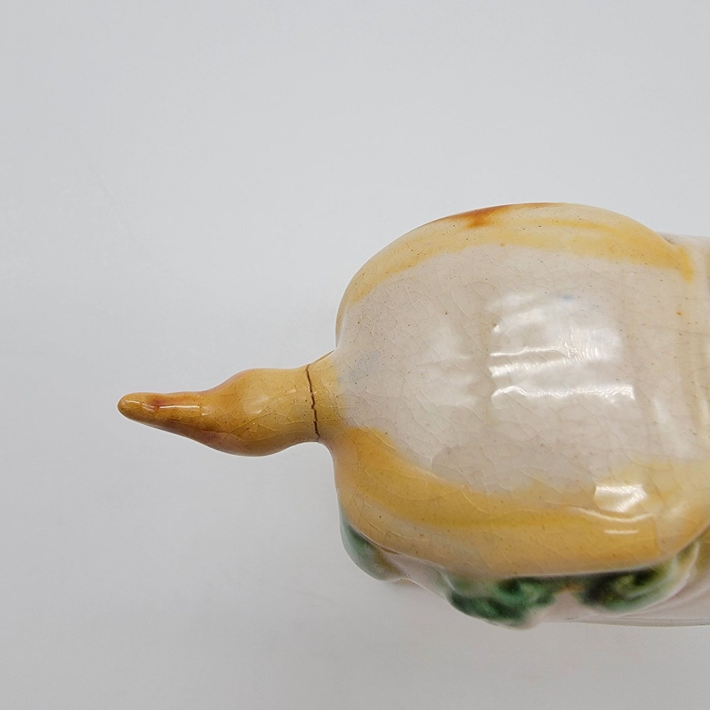 Vintage Tang Dynasty Reproduction Sancai Glazed War Horse Figurine  Repaired