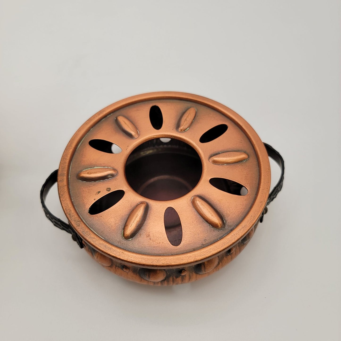 Vintage Copper Spirit Kettle With Warmer Made In Western Germany