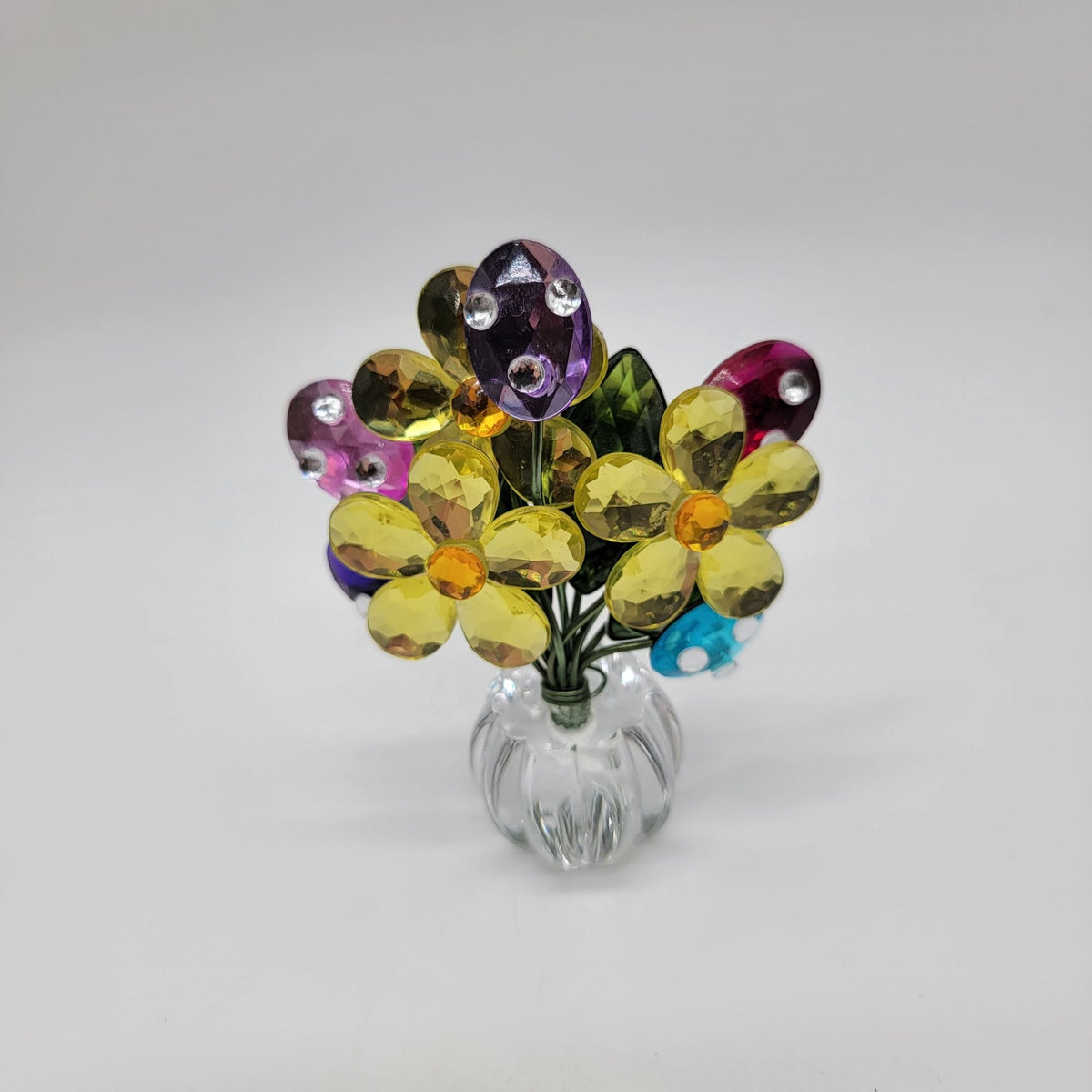 Ganz Crystal Expressions Flower Bouquet Posy Pot