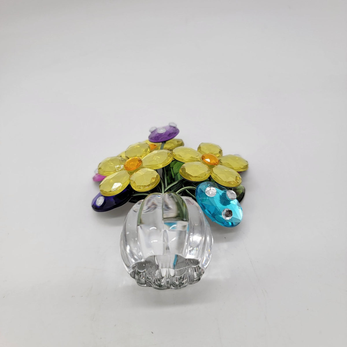 Ganz Crystal Expressions Flower Bouquet Posy Pot