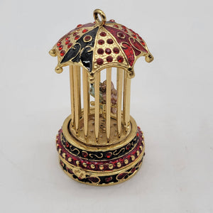 Objet d'art Tranquility Bird Cage Trinket Box No. 55