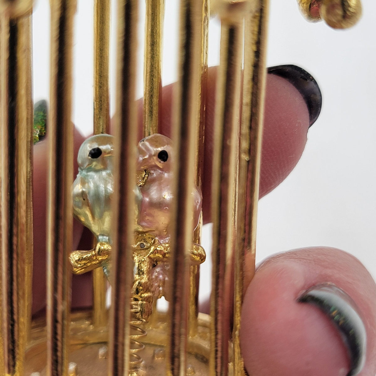 Objet d'art Tranquility Bird Cage Trinket Box No. 55