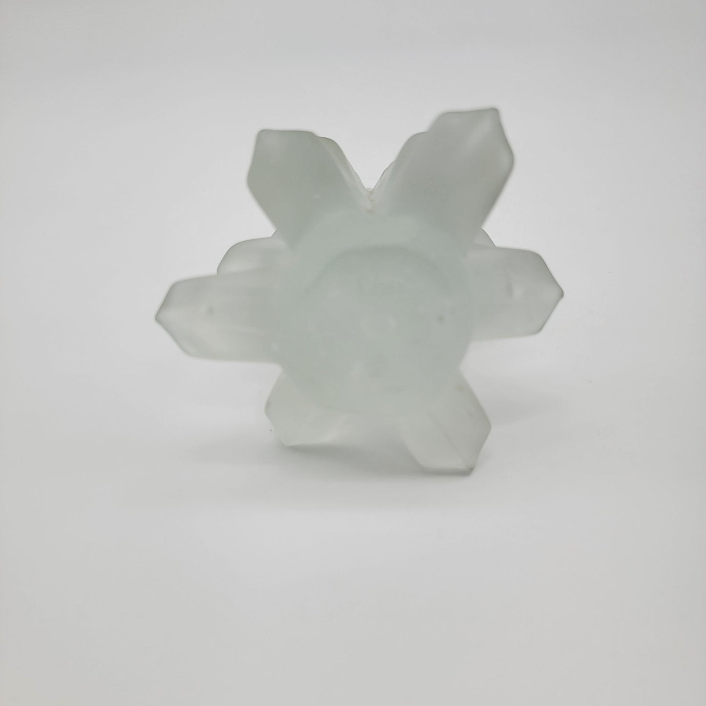 Vintage Frosted Art Glass Christmas Tree