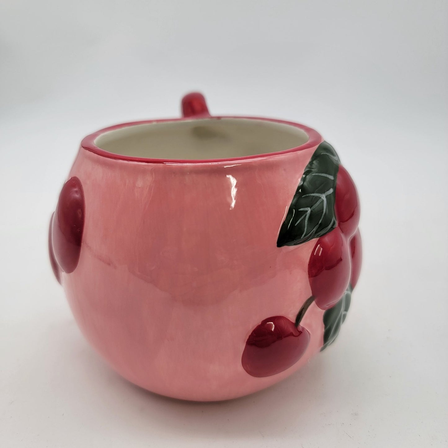 3D Cherry-Themed Mug By Blue Sky Clayworks