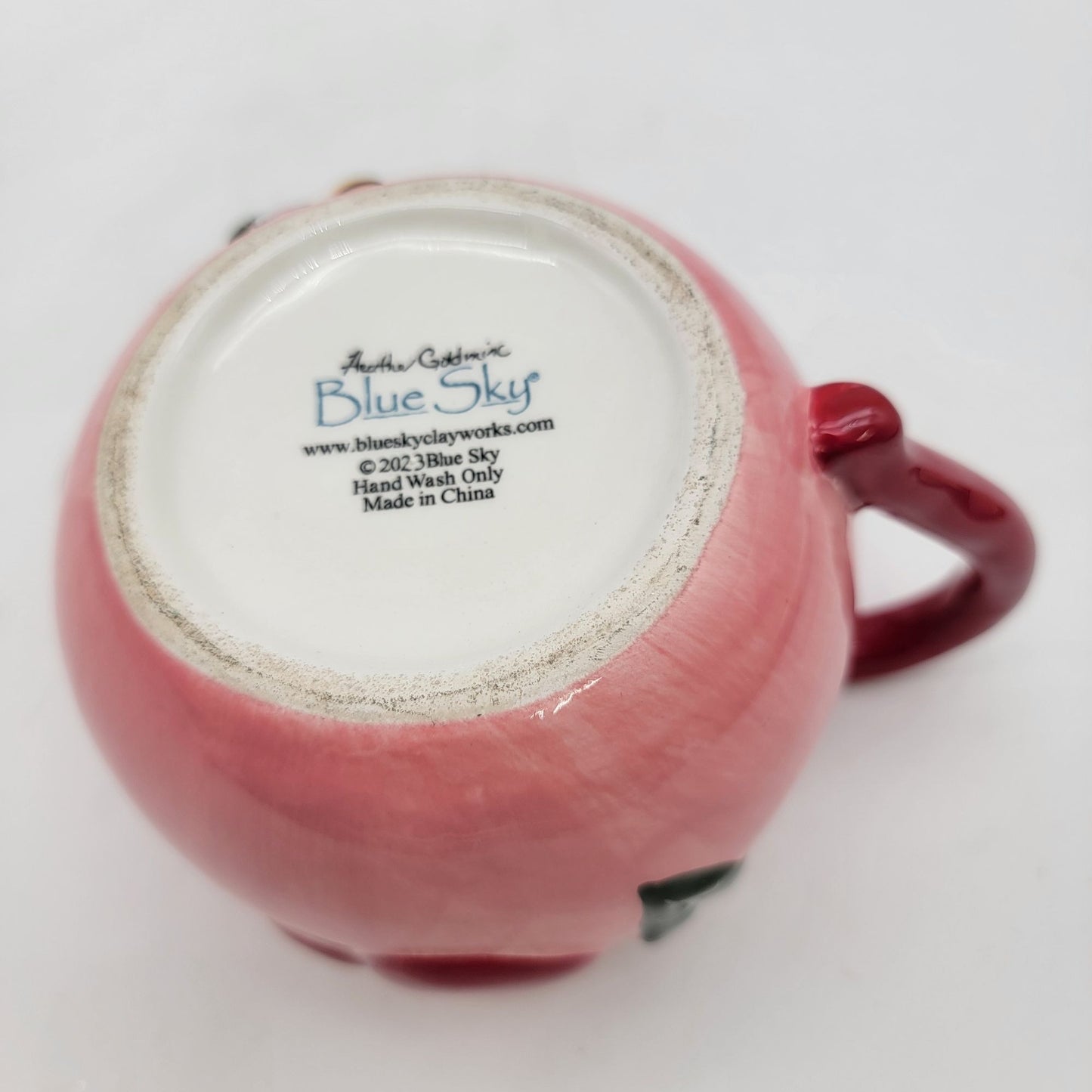 3D Cherry-Themed Mug By Blue Sky Clayworks