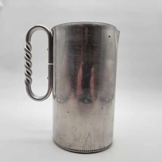 Vintage B.W. Buenilum Aluminum Water Pitcher