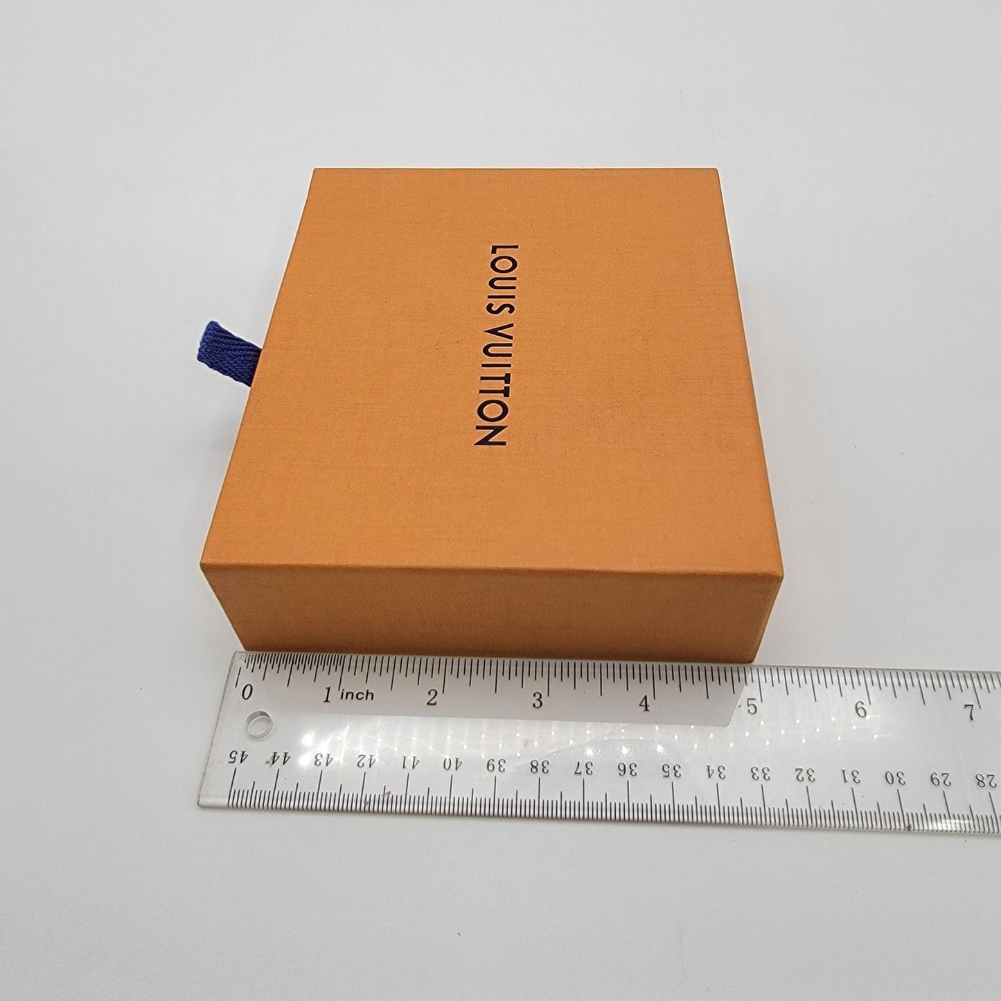 Authentic Louis Vuitton Signature Accessory Small Box With Dust Cover