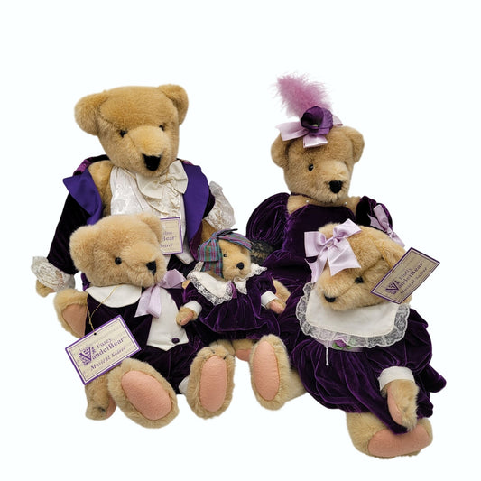 Vintage Muffy VanderBear Musical Soirée Teddy Bear Family