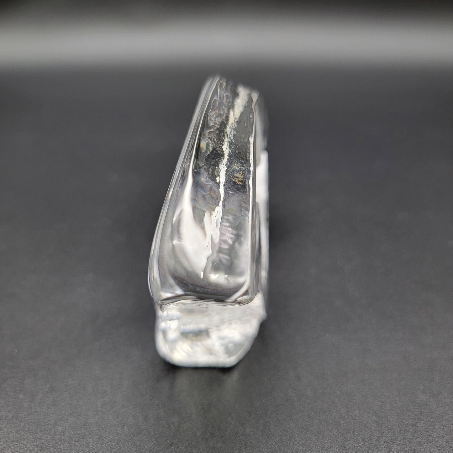 Matts Jonasson Maleras Crystal Running Horse Paperweight MJ Sweden 3715