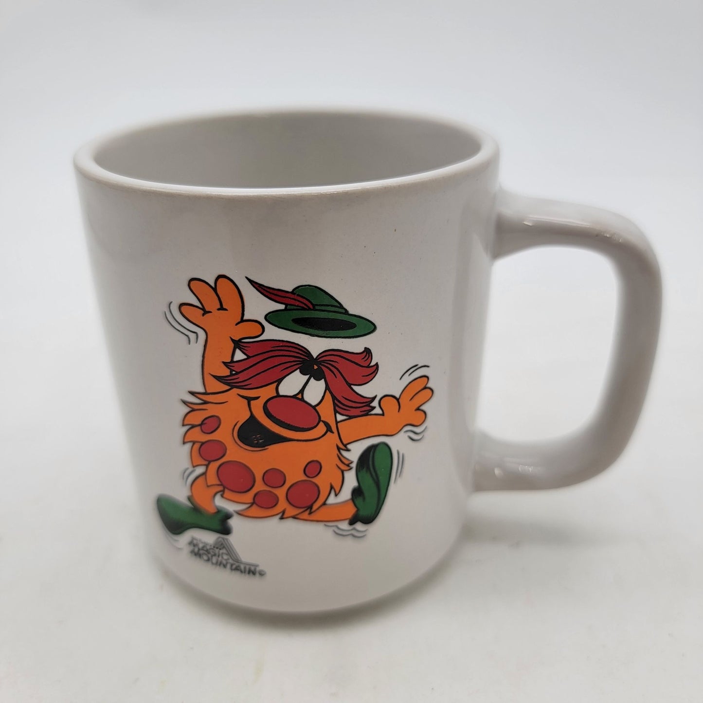 Vintage Six Flags Magic Mountain Bloop The Troll Mug