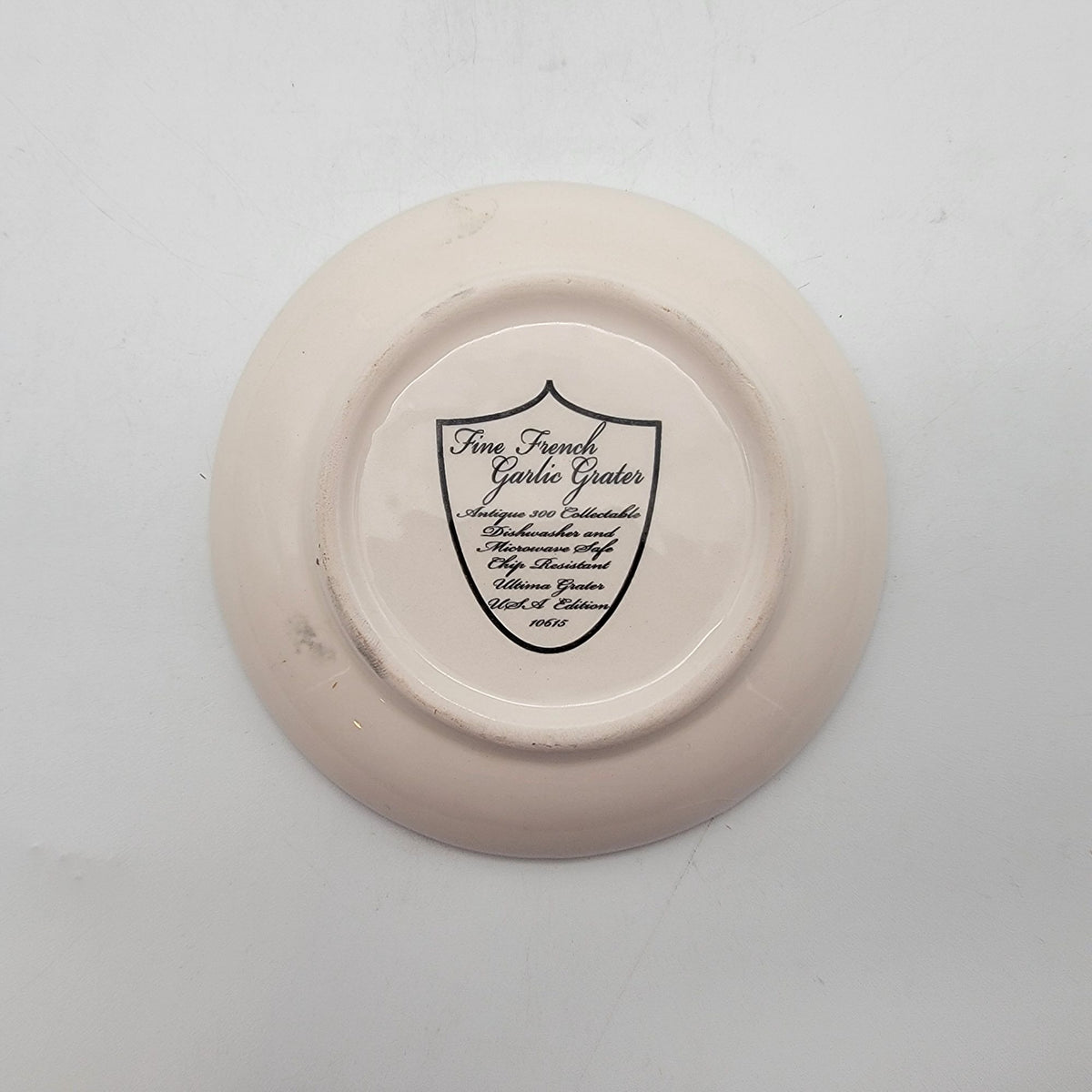 Fine French Garlic Grater Plate