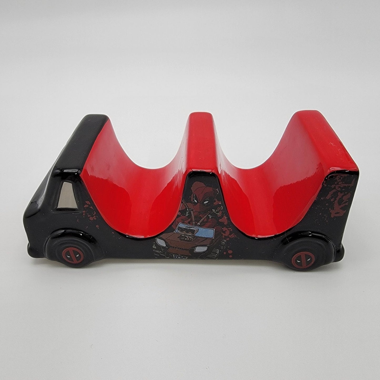Marvel Comics Deadpool Taco Holder Food Truck Design
