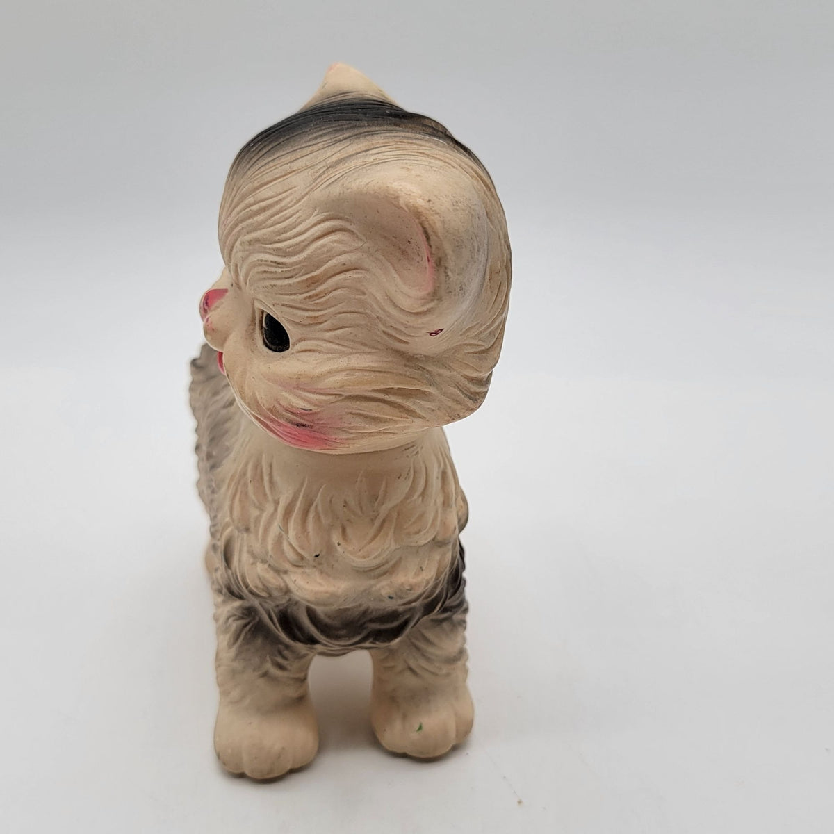 Vintage 1960s Edward Mobley Rubber Cat Squeak Toy
